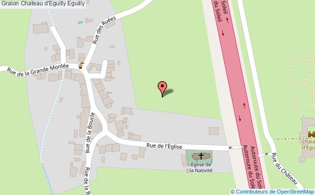 plan Chateau D'eguilly Eguilly Eguilly