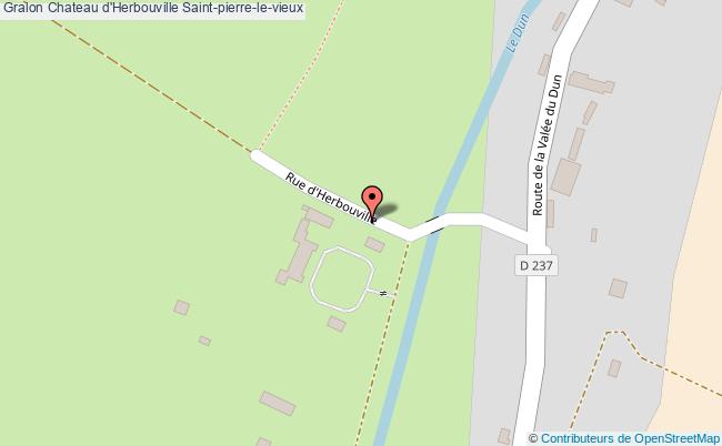 plan Chateau D'herbouville Saint-pierre-le-vieux Saint-pierre-le-vieux