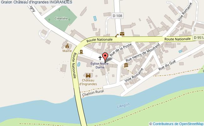 plan Château D'ingrandes Ingrandes INGRANDES
