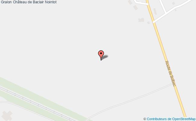 plan Château De Baclair Nointot Nointot