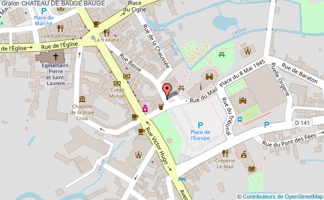 plan Chateau De Bauge Bauge BAUGE