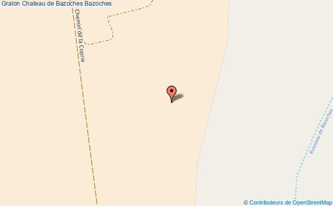 plan Chateau De Bazoches Bazoches Bazoches