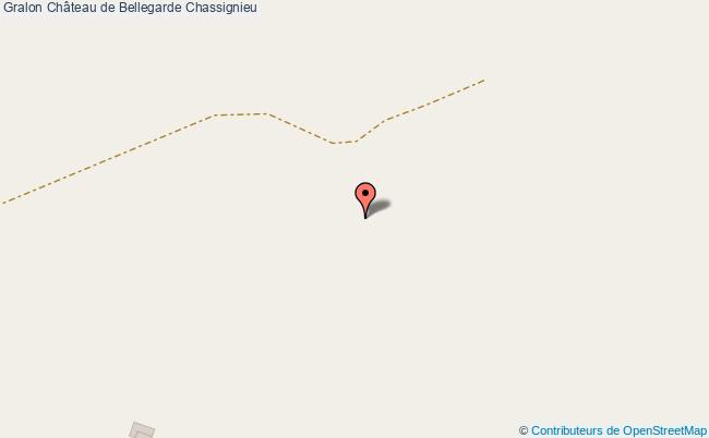 Château de bellegarde Chassignieu tourisme