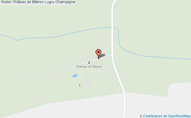 plan Château De Billeron Lugny-champagne Lugny-Champagne
