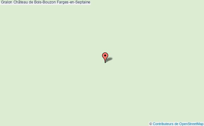 plan Château De Bois-bouzon Farges-en-septaine Farges-en-Septaine