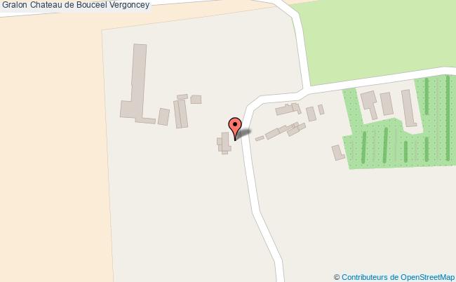 plan Chateau De Bouceel Vergoncey Vergoncey