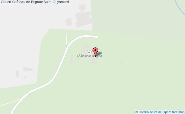 plan Château De Brignac Saint-guyomard Saint-Guyomard