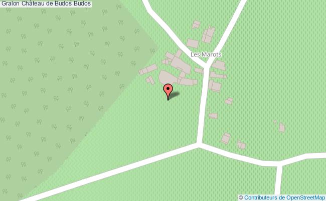 plan Château De Budos Budos Budos