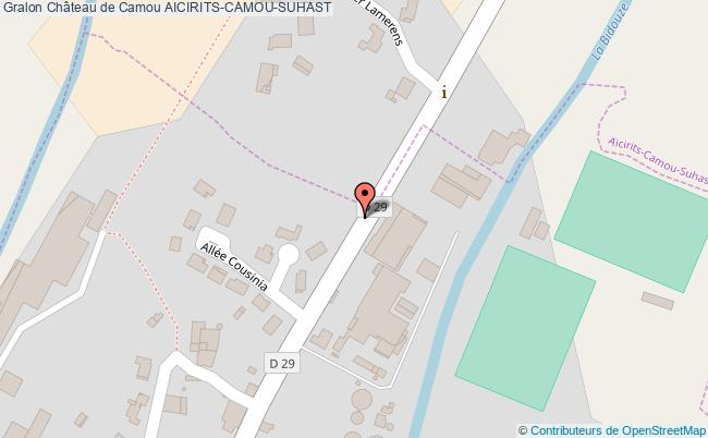 plan Château De Camou Aicirits-camou-suhast AICIRITS-CAMOU-SUHAST