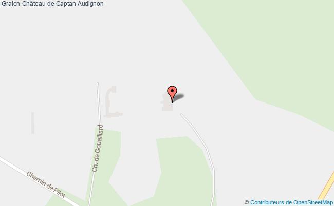 plan Château De Captan Audignon Audignon