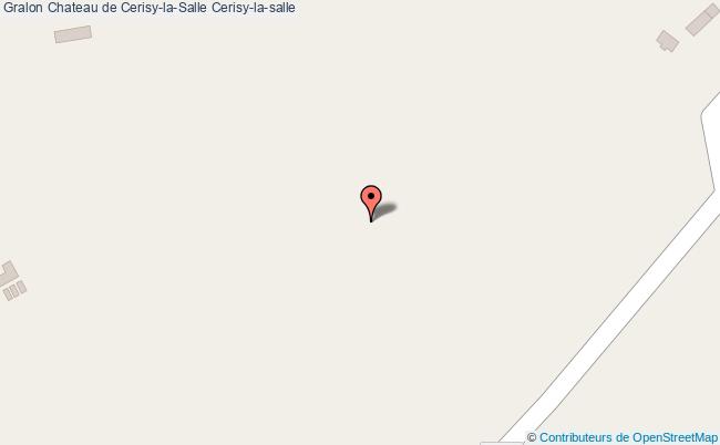 plan Chateau De Cerisy-la-salle Cerisy-la-salle Cerisy-la-salle