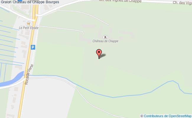 plan Château De Chappe Bourges Bourges