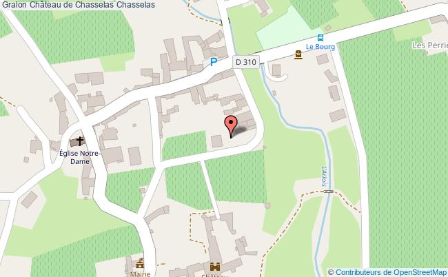 plan Château De Chasselas Chasselas Chasselas