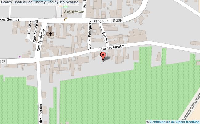 plan Chateau De Chorey Chorey-les-beaune Chorey-les-beaune