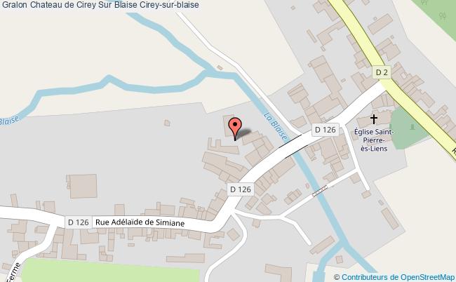 plan Chateau De Cirey Sur Blaise Cirey-sur-blaise Cirey-sur-blaise
