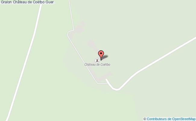 plan Château De Coëtbo Guer Guer