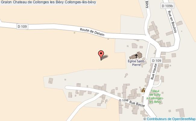 Chateau de collonges les bévy Collongeslèsbévy tourisme