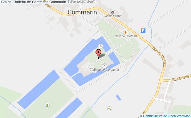 plan Château De Commarin Commarin Commarin