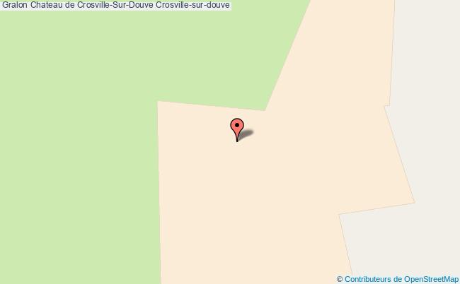 plan Chateau De Crosville-sur-douve Crosville-sur-douve Crosville-sur-douve