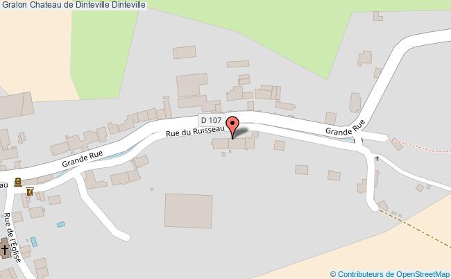 plan Chateau De Dinteville Dinteville Dinteville