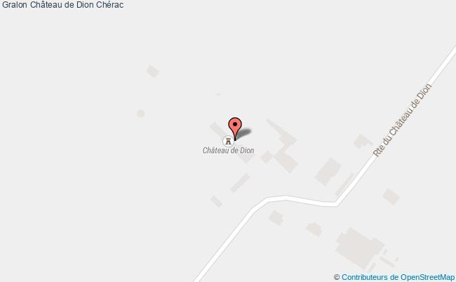 plan Château De Dion Chérac Chérac