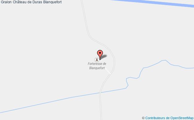 plan Château De Duras Blanquefort Blanquefort