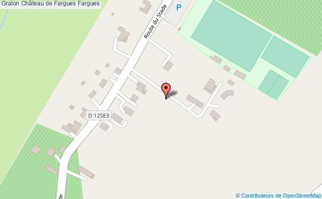 plan Château De Fargues Fargues Fargues