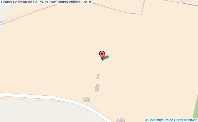 plan Chateau De Fourolles Saint-aubin-château-neuf Saint-aubin-château-neuf