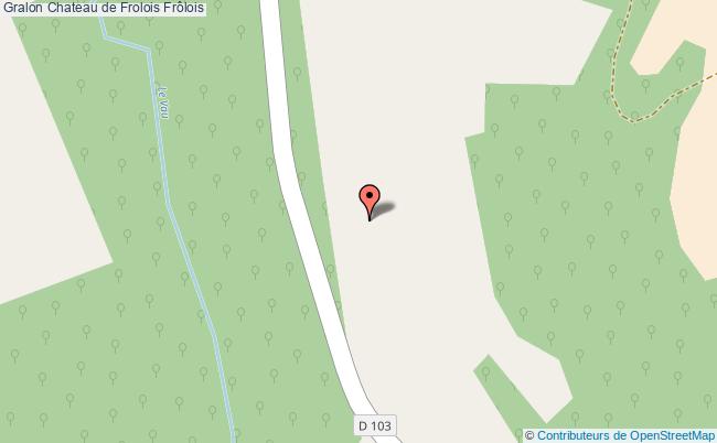 plan Chateau De Frolois Frôlois Frôlois