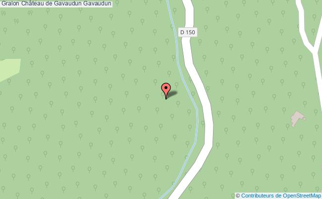 plan Château De Gavaudun Gavaudun Gavaudun