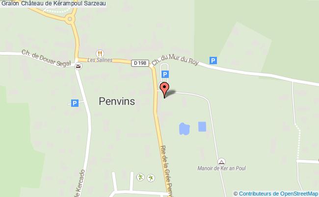 plan Château De Kérampoul Sarzeau Sarzeau