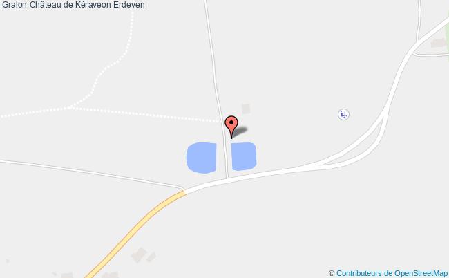 plan Château De Kéravéon Erdeven Erdeven