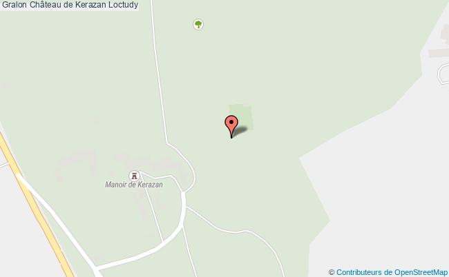 plan Château De Kerazan Loctudy Loctudy