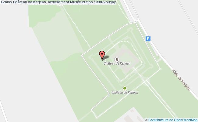 plan Château De Kerjean, Actuellement Musée Breton Saint-vougay Saint-Vougay