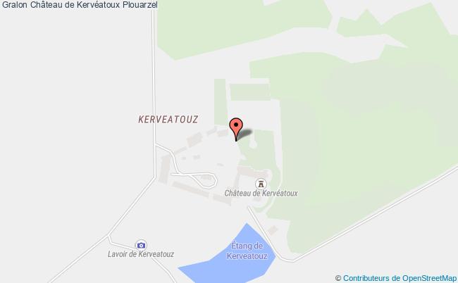 plan Château De Kervéatoux Plouarzel Plouarzel