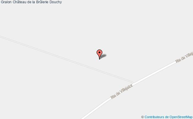 plan Château De La Brûlerie Douchy Douchy
