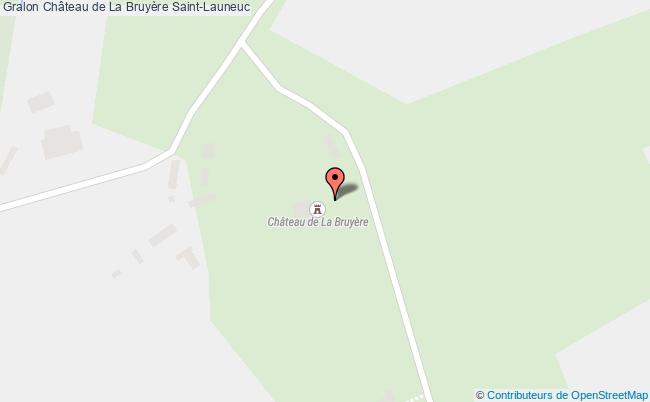 plan Château De La Bruyère Saint-launeuc Saint-Launeuc