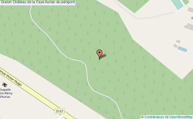 plan Château De La Faye Auriac-du-périgord Auriac-du-périgord