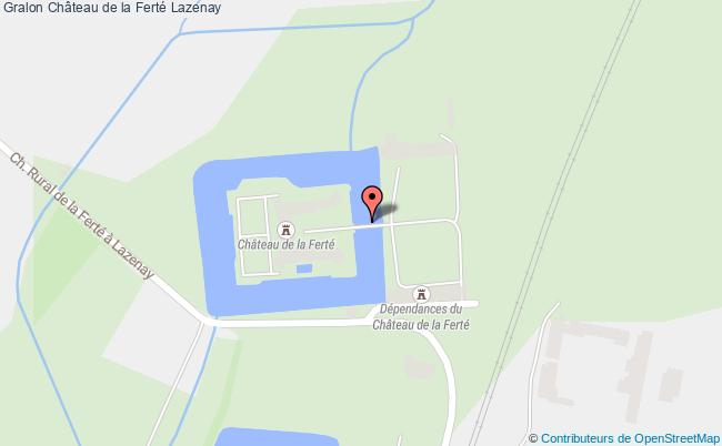 plan Château De La Ferté Lazenay Lazenay