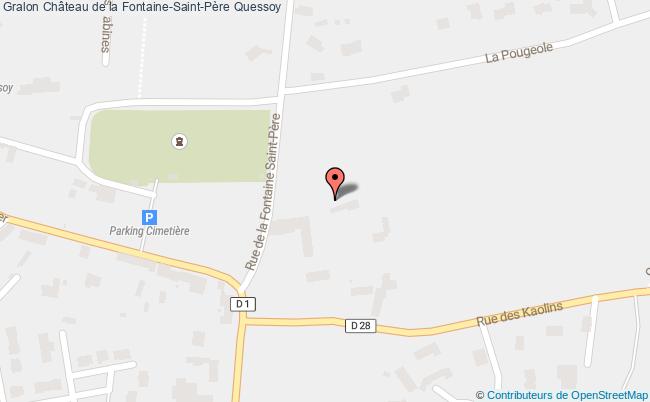 plan Château De La Fontaine-saint-père Quessoy Quessoy