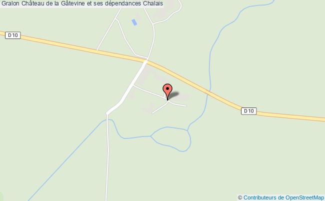 plan Château De La Gâtevine Et Ses Dépendances Chalais Chalais