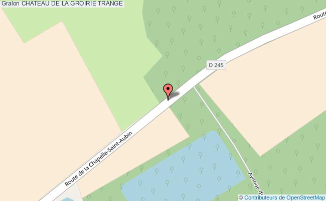 CHATEAU DE LA GROIRIE