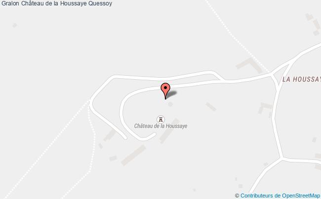 plan Château De La Houssaye Quessoy Quessoy