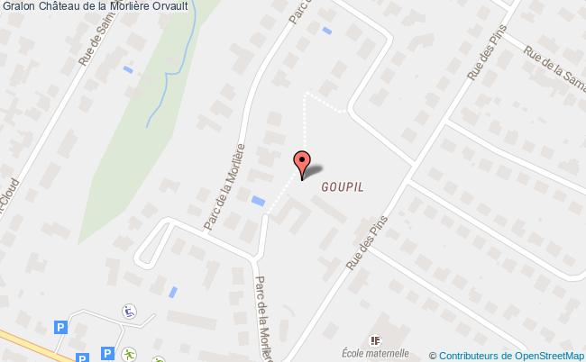 plan Château De La Morlière Orvault Orvault