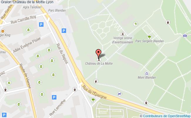 plan Château De La Motte Lyon Lyon