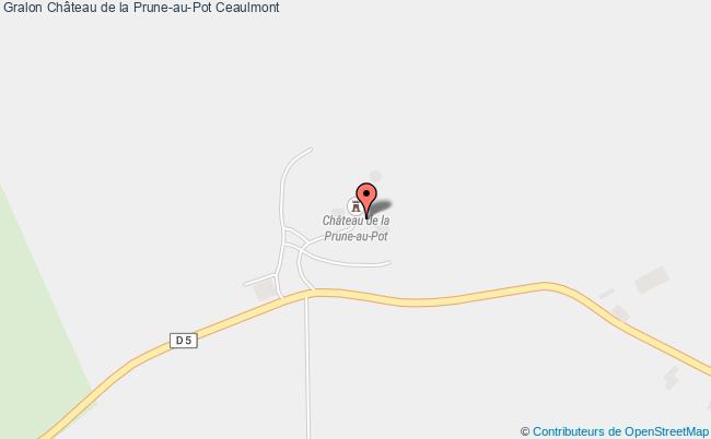 plan Château De La Prune-au-pot Ceaulmont Ceaulmont