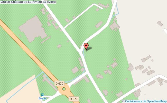 plan Château De La Rivière La Riviere La riviere