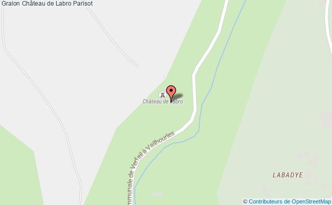 plan Château De Labro Parisot Parisot
