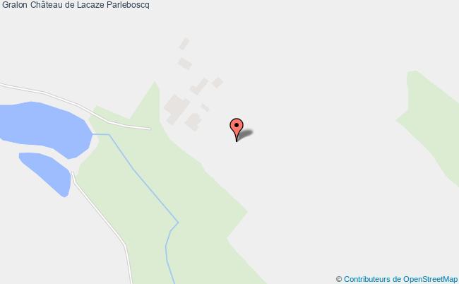 plan Château De Lacaze Parleboscq Parleboscq