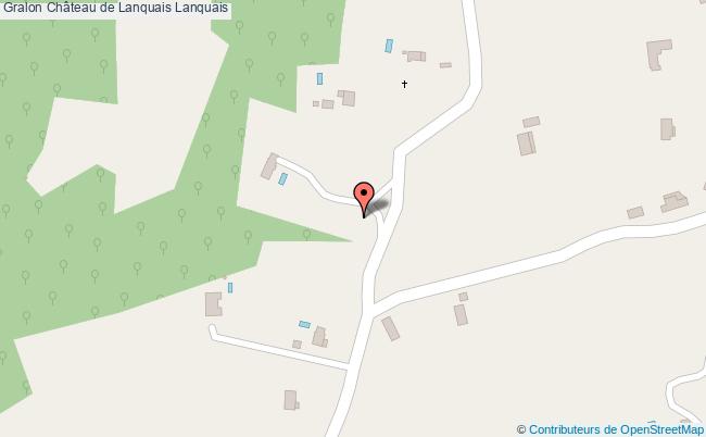 plan Château De Lanquais Lanquais Lanquais